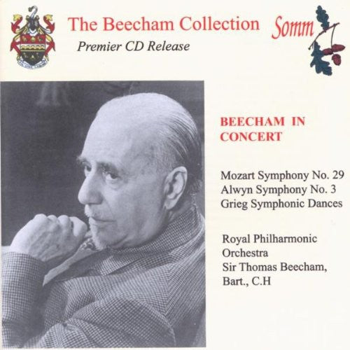 the album cover for SIR THOMAS BEECHAM - Beecham in Concert