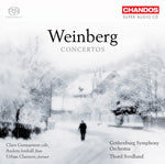 the album cover for Thord Svedlund - Weinberg Concertos