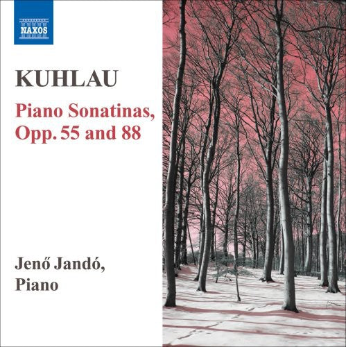the album cover for JenÅ‘ Jandó - Piano Sonatas Opp 55 & 88