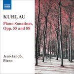 the album cover for Jenő Jandó - Piano Sonatas Opp 55 & 88