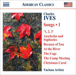 the album cover for Ives / Berman / Dickson - Songs 1