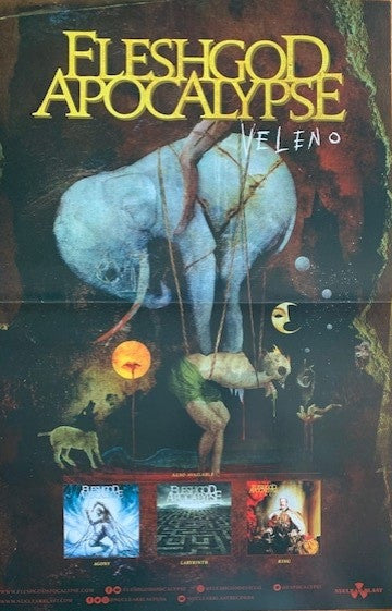 Fleshgod Apocalypse : Veleno (2xLP, Album, Ltd, Gre)