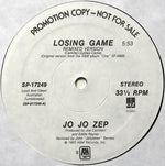 Jo Jo Zep : Losing Game (12", Promo, B -)