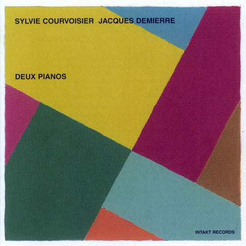 the album cover for Courvoiser / Courvoisier / Demierre - Deux Pianos