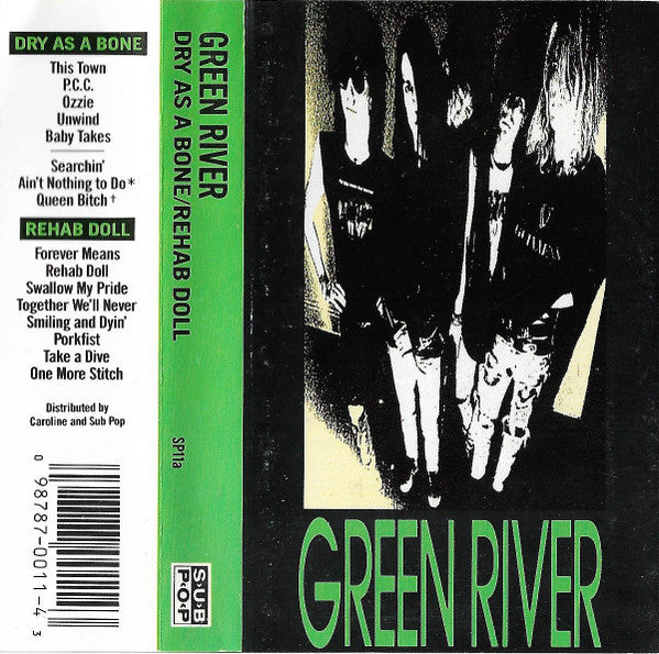Green River : Dry As A Bone / Rehab Doll (Cass, Comp, Cle)