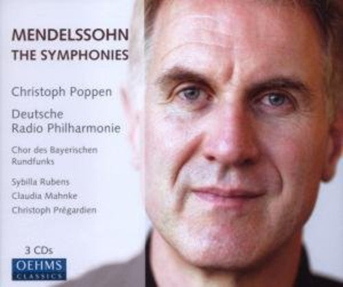 the album cover for F. MENDELSSOHN - Five Symphonies