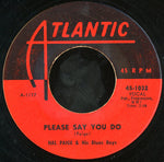 Hal Paige & His Blues Boys : Big Foot May (7", RE, 2nd)