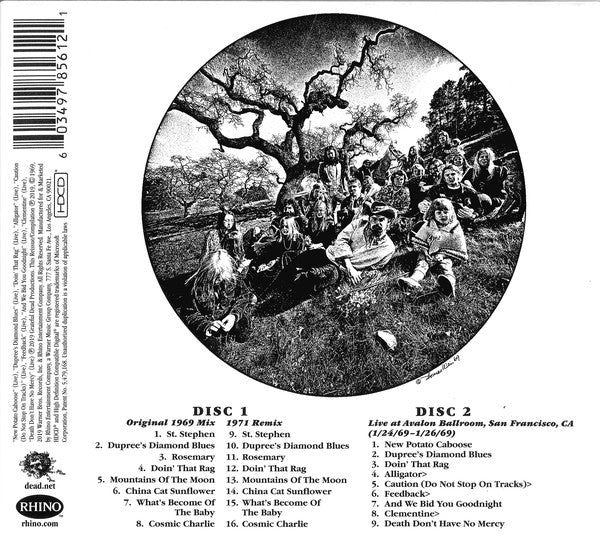 Grateful Dead* : Aoxomoxoa (HDCD, Album, RE, RM + HDCD, Album + Dlx)