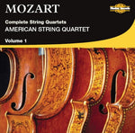 the album cover for W.A. Mozart - Complete String Quartets 1