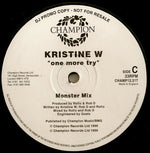 Kristine W : One More Try (3x12", Promo)