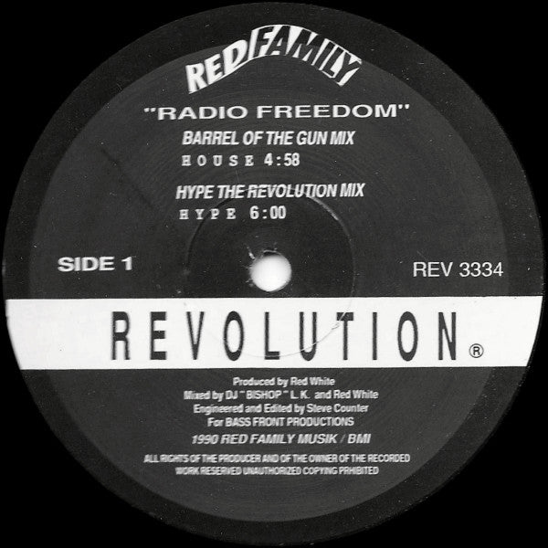 Red Family : Radio Freedom (12")