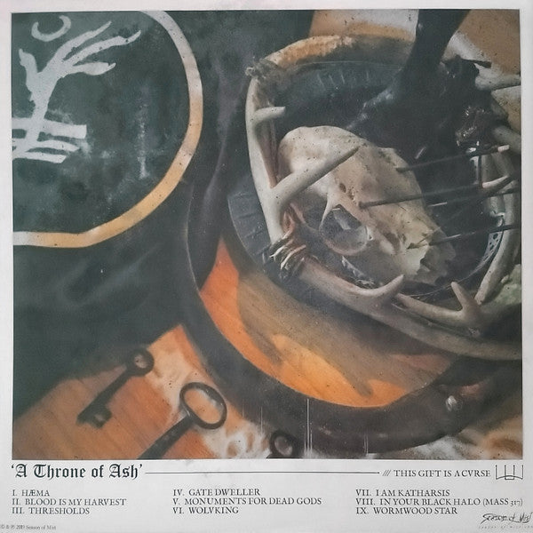 This Gift Is A Curse : A Throne Of Ash (LP, Album, Ltd, Sil)