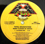 Total Devastation : Many Clouds Of Smoke (12")