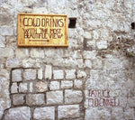 the album cover for Patrick Odonnell - Cold Drinks with the Most Beautiful View