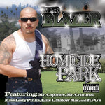 the album cover for Mr. Blazer - Homicide Park