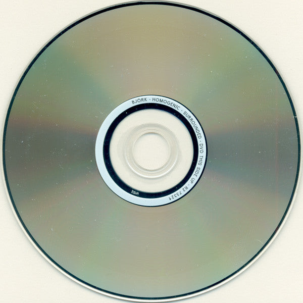 Björk : Homogenic (Hybrid, DualDisc, Album, RE, Multichannel)