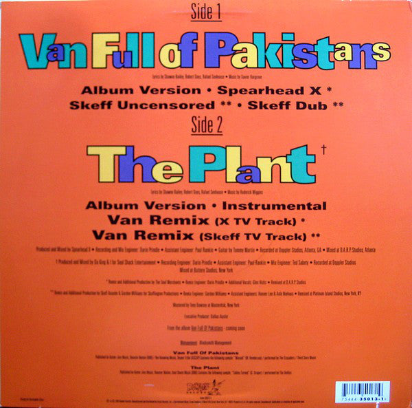 Yall So Stupid : Van Full Of Pakistans (12")