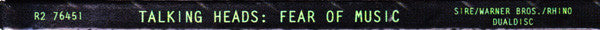 Talking Heads : Fear Of Music (Hybrid, DualDisc, Album, RE, RM, Multichannel)