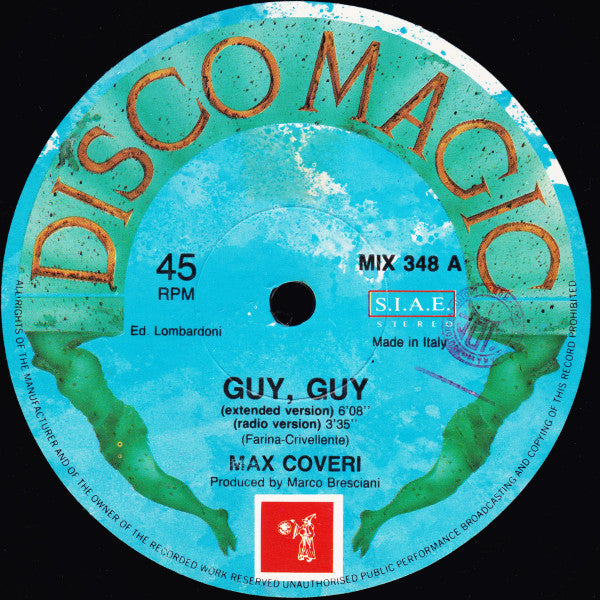 Max Coveri : Guy, Guy (12")