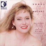 the album cover for JULIANNE BAIRD - Songs of Mozart