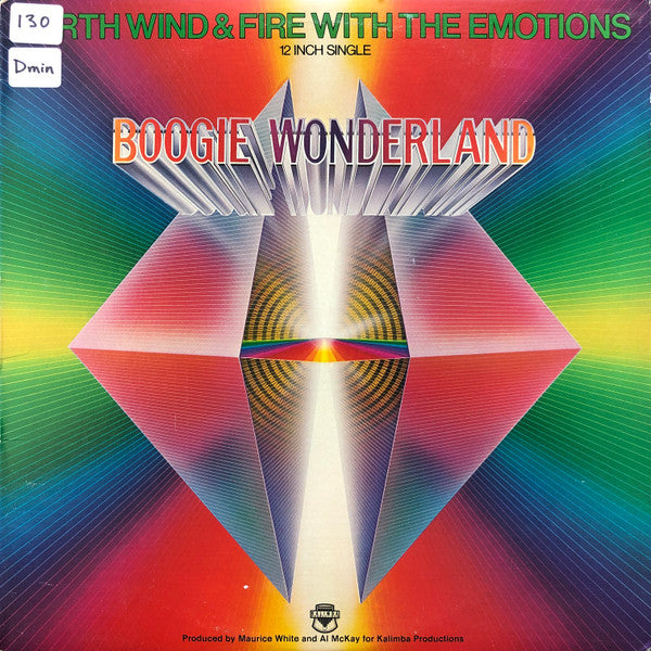 Earth, Wind & Fire With The Emotions : Boogie Wonderland (12", Single, Ter)