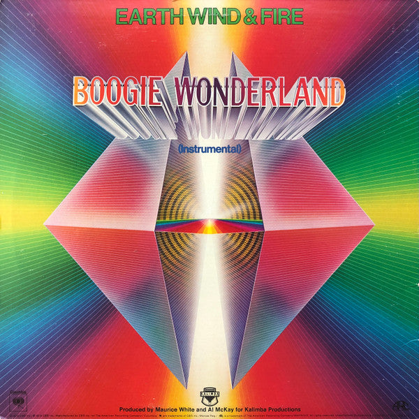 Earth, Wind & Fire With The Emotions : Boogie Wonderland (12", Single, Ter)