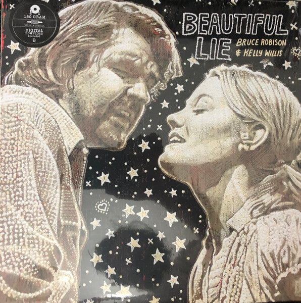 Bruce Robison & Kelly Willis : Beautiful Lie (LP, Album, Ltd, Tra)
