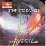 the album cover for Andriessen/Blank - Synthetic Dances: Music for Oboe