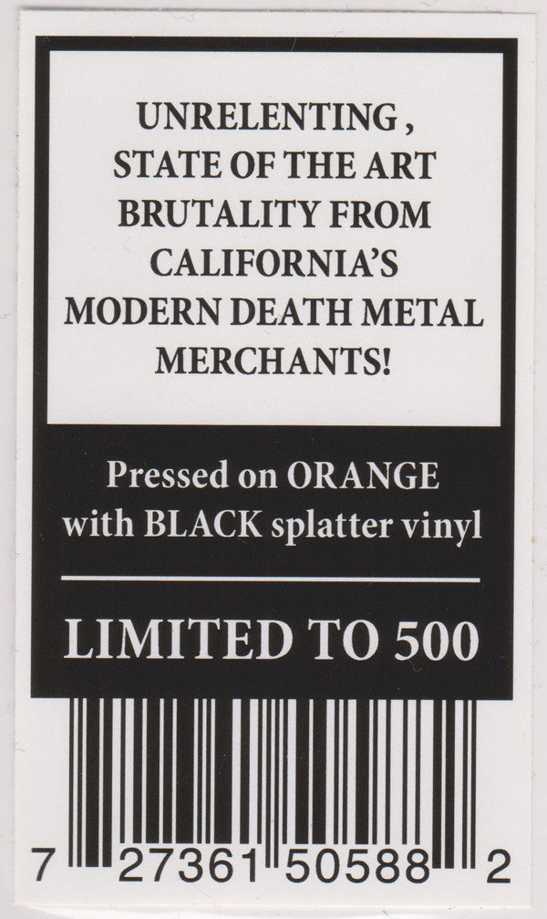 Carnifex (4) : World War X (LP, Album, Ltd, Ora)