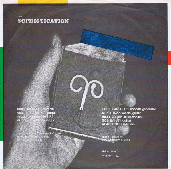 Plastic Idols : I.U.D. / Sophistication (7", Single)