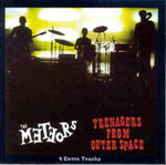 the album cover for Meteors - Teenagers from Outer Space