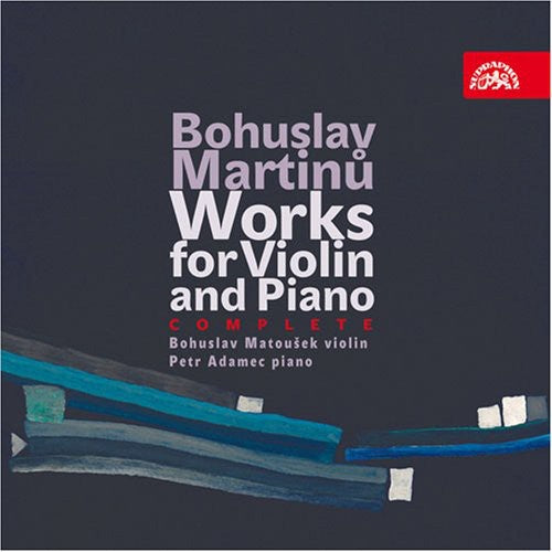 Bohuslav Matousek - Obras para violín y piano (CD)
