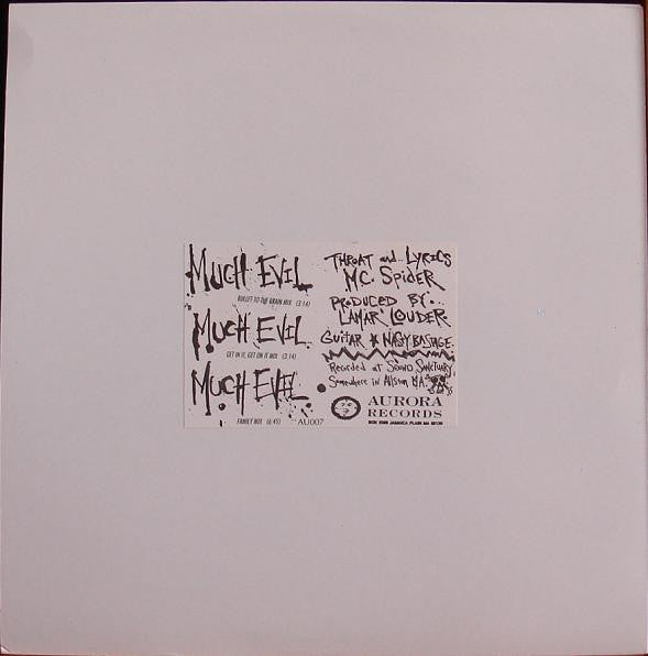 MC Spider : Much Evil (12")