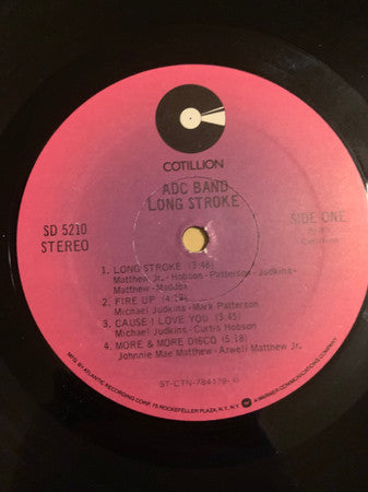 ADC Band : Long Stroke (LP, Album)