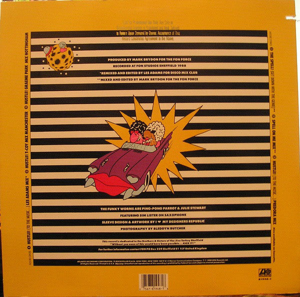 The Funky Worm* : The Funky Worm (12", EP, SRC)