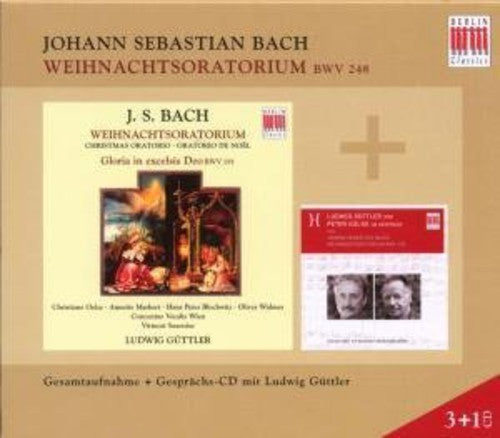 the album cover for J.S. Bach - Christmas Oratorio