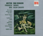 the album cover for B. Britten - War Requiem