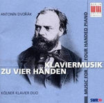 the album cover for A. DVORAK - Piano Works for Four