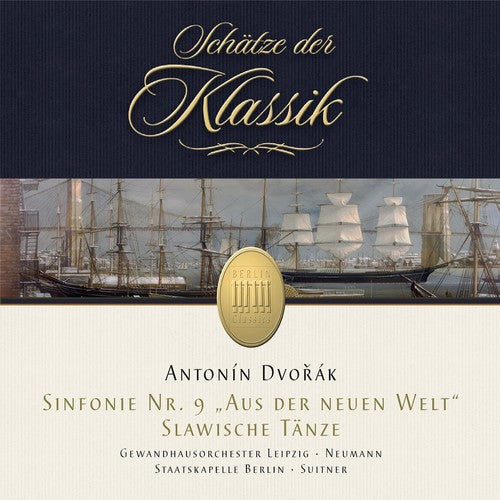 the album cover for A. DVORAK - Symphony No 9 Slavonic Dances