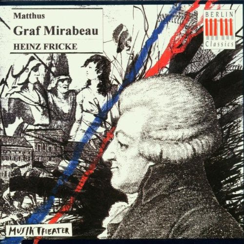 the album cover for Matthus/Hind - Graf Mirabeau