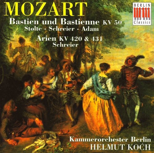 the album cover for W.A. Mozart - Bastien Und Bastienne