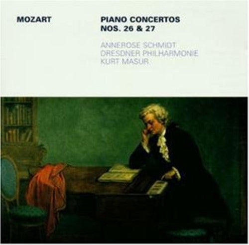 the album cover for W.A. Mozart - Piano Concerto 26 27