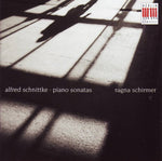 the album cover for A. SCHNITTKE - Piano Sonatas
