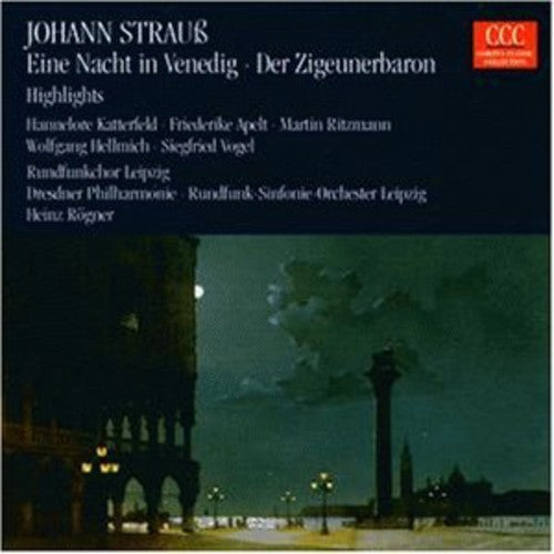 the album cover for R. STRAUSS - Nacht in Venedig & Zigeunerbaron