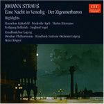 the album cover for R. STRAUSS - Nacht in Venedig & Zigeunerbaron