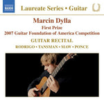 the album cover for Rodrigo/Jose/Ginastera/Bauer - Guitar Recital
