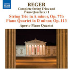 the album cover for Aperto Piano Quartet - Complete String Trios & Piano Quartets