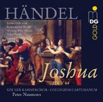 the album cover for G.F. Handel - Joshua