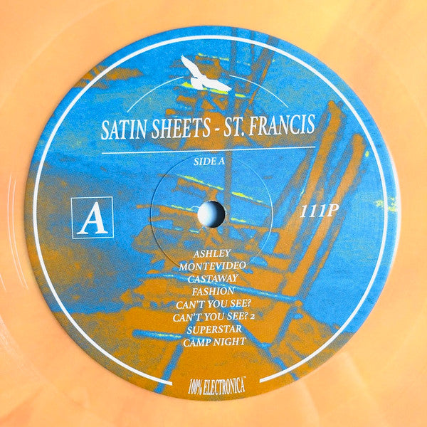 Satin Sheets (2) : St. Francis (LP, Album, Ltd, RE, Ora)