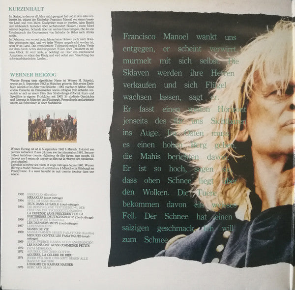 Popol Vuh : Cobra Verde (LP, Album)